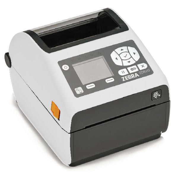 Zebra ZD620d Healthcare Thermodirektdrucker 203 dpi, LCD-Display, mit Abreisskante, ZD62L42-D0EF00EZ