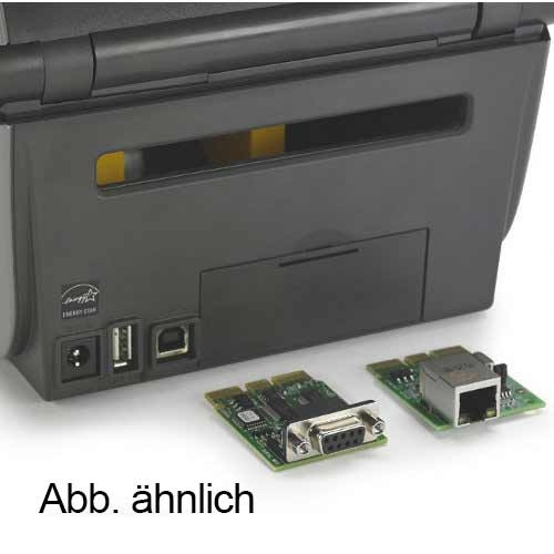 ZD621t Ethernet / Serial Schnittstelle - Nachrüstkit (kann vor Ort nachgerüstet werden) - P1112640-2