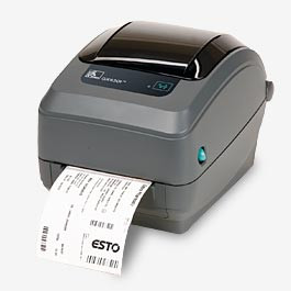 Zebra GX430t Thermotransfer 300 dpi, mit Spendefunktion (Peel) / Wi-Fi / Erweiterungskit, GX43-10272