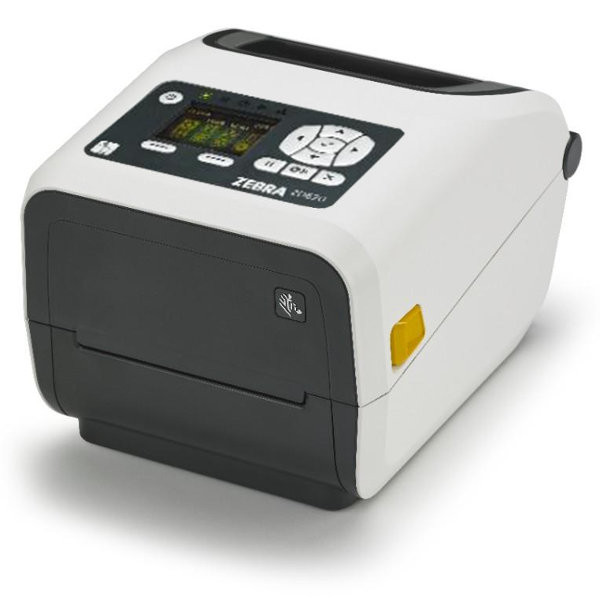 Zebra ZD620t Healthcare Thermotransferdrucker 203 dpi, LCD Display, mit Abreisskante, Wi-Fi & Blueto