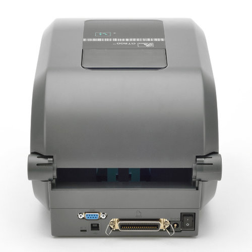 Zebra GT800 Thermotransferdrucker 300 DPI mit Ethernet und Spender, GT800-300421-100