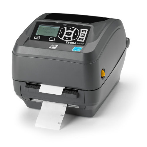 Zebra ZD500R UHF-RFID Thermotransferdrucker 203 DPI mit WLAN&Bluetooth und Etikettenspender, ZD50042