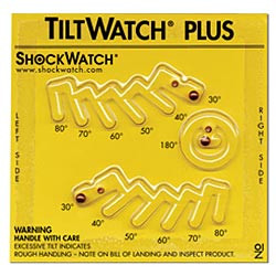 Tiltwatch Plus Kippindikator, gelb